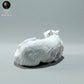 Foto del producto, figura de animal Animal Den Miniatures 2: figura de animal polar: zorro ártico - dormido (22_12_16)