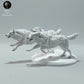 Foto de producto de figura animal Animal Den Miniatures 0: Figura animal del Ártico: lobos polares - caminando (23_01_12)
