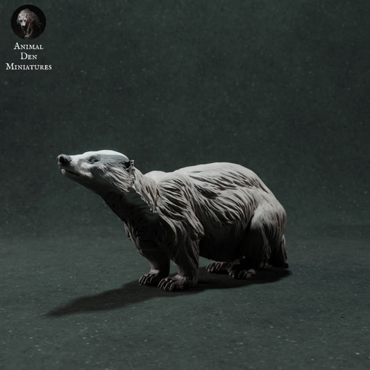 Foto de producto de figura animal Animal Den Miniatures 0: Figura de animal salvaje: tejón europeo (22_11_08)