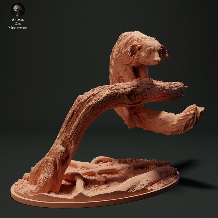 Foto de producto de figura animal Animal Den Miniatures 0: Figura de animal salvaje: binturong - trepando (23_05_07)