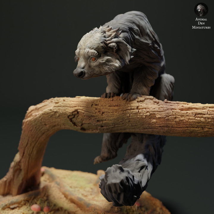 Foto de producto figura de animal Animal Den Miniatures 2: Figura de animal salvaje: binturong - trepando (23_05_07)