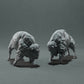 Foto de producto, figura de animal Animal Den Miniatures 1: figura de animal salvaje: bisonte americano combatiendo (22_10_13)
