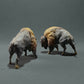 Foto de producto figura animal Animal Den Miniatures 3: figura de animal salvaje: bisonte americano - luchando (22_10_13)