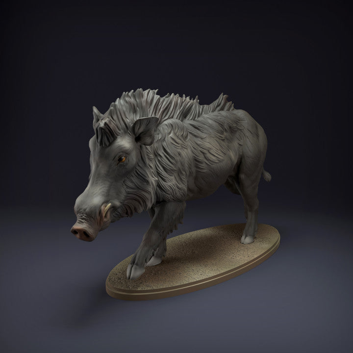 Foto de producto de figura animal Animal Den Miniatures 0: Figura de animal salvaje: jabalí indio (22_08_09)