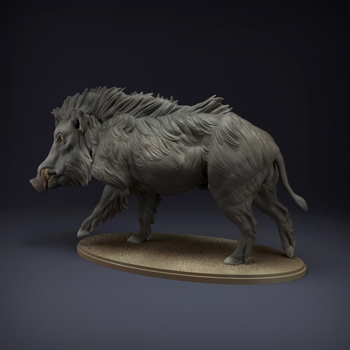 Foto de producto de figura animal Animal Den Miniatures 1: Figura de animal salvaje: jabalí indio (22_08_09)