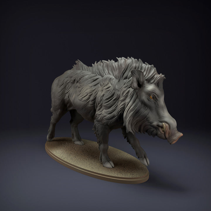 Foto de producto de figura animal Animal Den Miniatures 3: Figura de animal salvaje: jabalí indio (22_08_09)