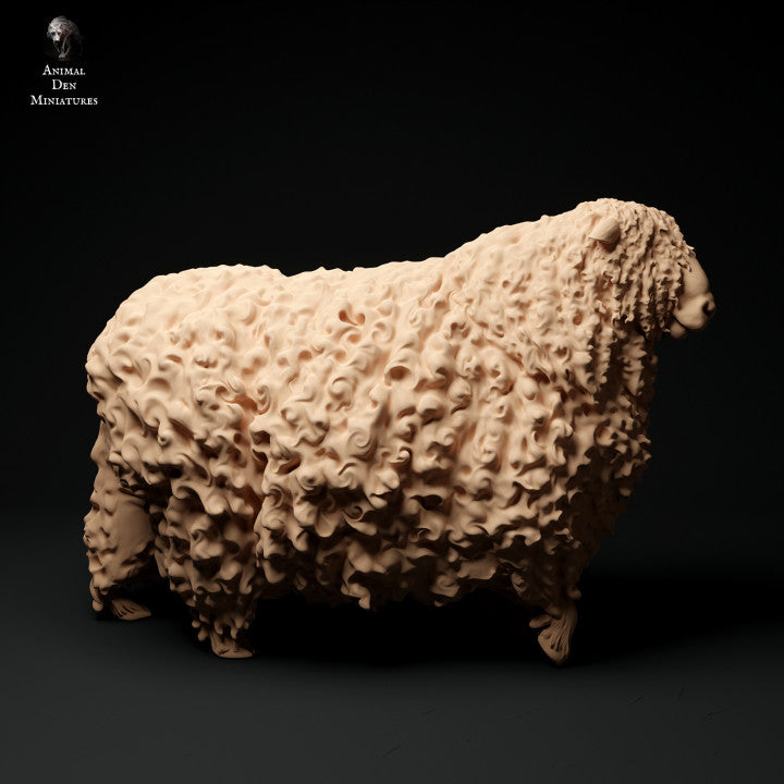 Foto del producto Figura de animal Diorama, Modelismo: 0: Figuras de animales de granja: Oveja - oveja caminando 2