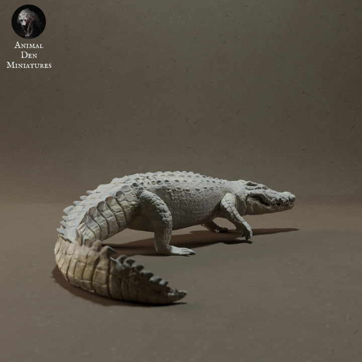 Foto de producto de figura de animal Animal Den Miniatures 2: figura de reptil: cocodrilo del Nilo (23_03_07)