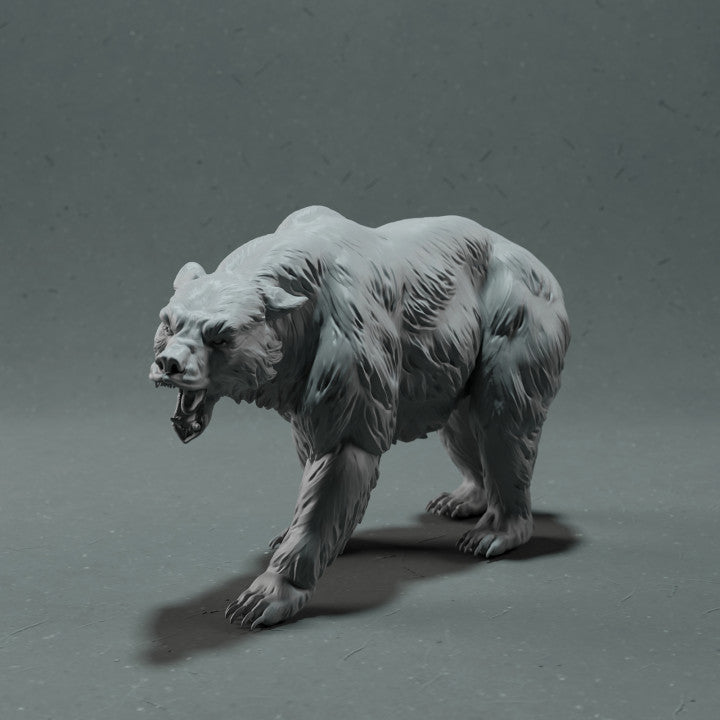 Foto de producto de figura animal Animal Den Miniatures 1: figura de animal salvaje: oso grizzly (22_10_17)