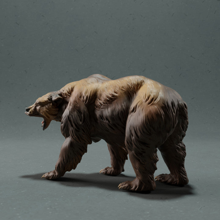Foto de producto de figura animal Animal Den Miniatures 4: Figura de animal salvaje: oso grizzly (22_10_17)