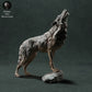 Foto de producto, figura animal Animal Den Miniatures 0: figura de animal salvaje: lobo ibérico aullando (22_11_12)