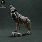 Foto de producto de figura de animal Animal Den Miniatures 3: figura de animal salvaje: lobo ibérico aullando (22_11_12)