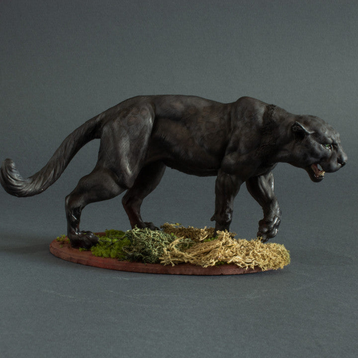 Foto de producto, figura de animal Animal Den Miniatures 0: animal salvaje: pantera negra - jaguar (22_06_04)