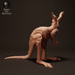 Foto de producto de figura animal Animal Den Miniatures 1: figura de animal salvaje: joven canguro rojo gigante (23_04_05)