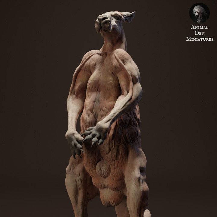 Foto de producto de figura animal Animal Den Miniatures 0: Figura de animal salvaje: canguro rojo gigante Jack (23_04_03)