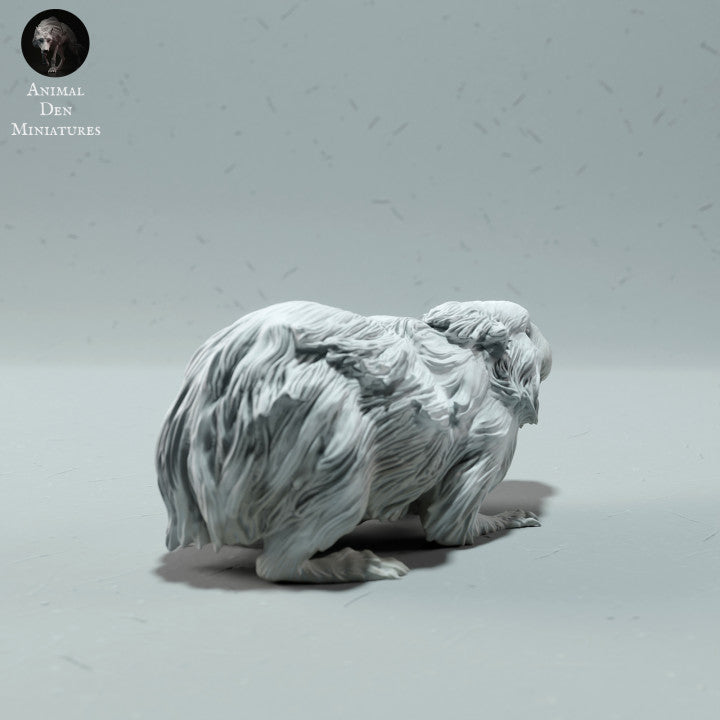 Foto de producto figura de animal Animal Den Miniatures 2: Figura de animal polar: lemming de collar (22_12_15)