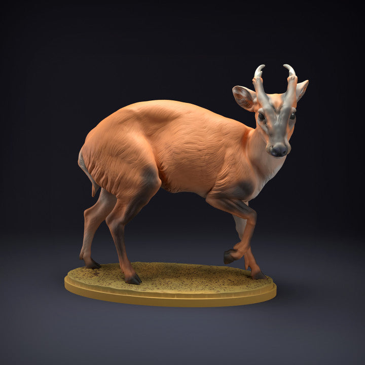 Foto de producto, figura de animal Animal Den Miniatures 1: figura de animal salvaje: ciervo muntíaco (22_08_08)