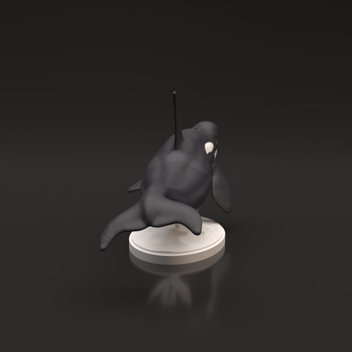 Foto de producto de figura animal Animal Den Miniatures 2: figura de animal marino: orca (22_06_06)