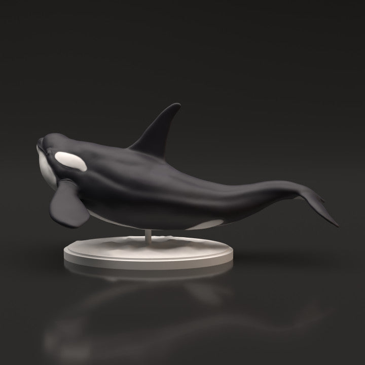 Foto de producto de figura animal Animal Den Miniatures 3: animal marino: orca (22_06_06)