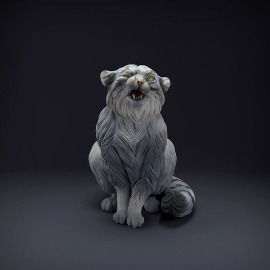 Foto de producto de figura animal Animal Den Miniatures 0: figura de animal salvaje: manul (22_07_07)