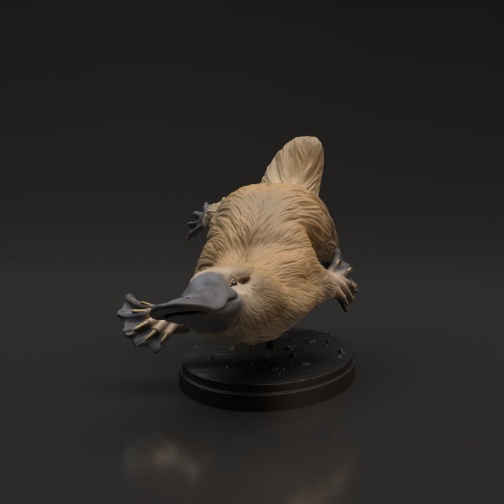 Foto de producto figura animal Animal Den Miniatures 1: Figura de animal salvaje: ornitorrinco (22_06_08)