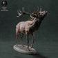 Foto de producto figura de animal Animal Den Miniatures 0: Figura de animal salvaje: ciervo rojo - bramando (22_11_11)