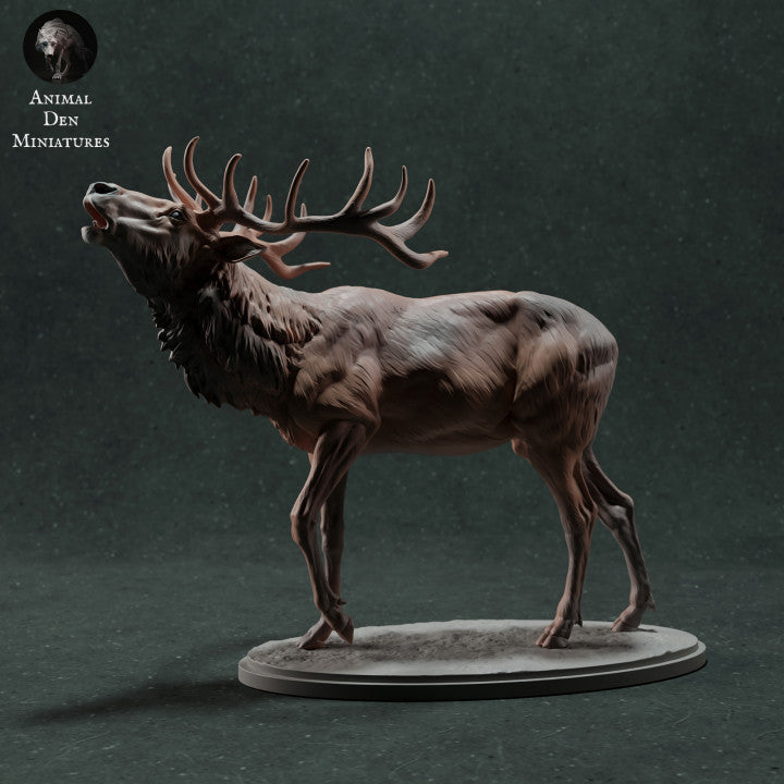 Foto de producto figura animal Animal Den Miniatures 3: animal salvaje: ciervo rojo bramando (22_11_11)