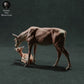 Foto de producto de figura animal Animal Den Miniatures 2: figura de animal salvaje: cierva con cría (22_11_10)