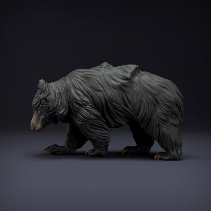 Foto de producto de figura animal Animal Den Miniatures 0: Figura de animal salvaje: oso bezudo (22_08_07)