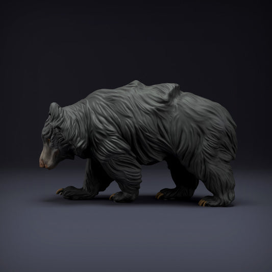 Foto de producto de figura animal Animal Den Miniatures 0: Figura de animal salvaje: oso bezudo (22_08_07)