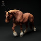 Foto del producto figura de animal diorama, modelismo: 0: figura de animal de granja: caballo en movimiento, yegua - Suffolk Punch