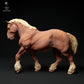 Foto del producto Figura de animal Diorama, Modelismo: 0: Figura de animal de granja: caballo trote - Suffolk Punch