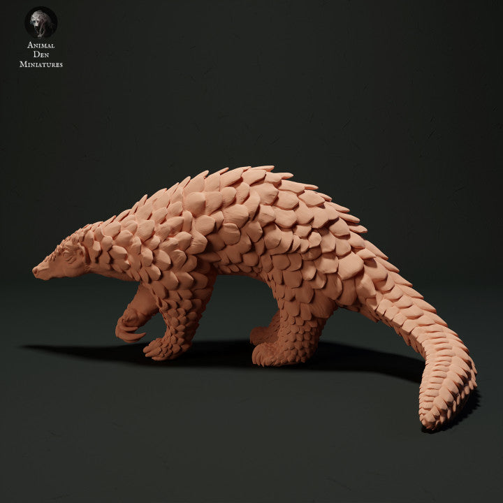 Foto de producto de figura de animal Animal Den Miniatures 0: Figura de animal salvaje: pangolín malayo (23_05_08)