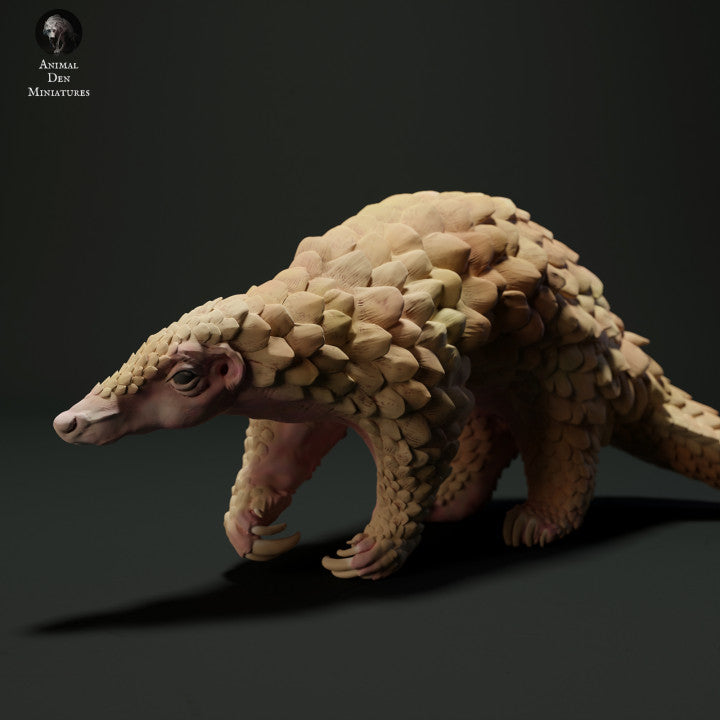 Foto de producto de figura de animal Animal Den Miniatures 2: Figura de animal salvaje: pangolín malayo (23_05_08)
