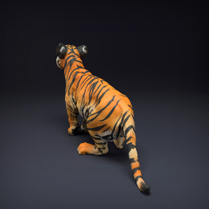 Foto de producto de figura animal Animal Den Miniatures 2: Figura de animal salvaje: cachorro de tigre de Bengala (22_08_10)