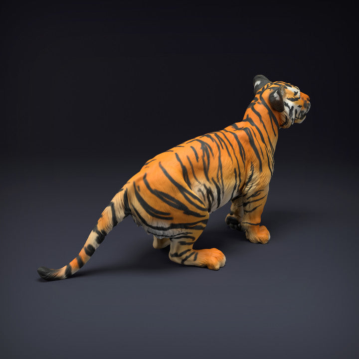 Foto de producto de figura animal Animal Den Miniatures 3: Figura de animal salvaje: cachorro de tigre de Bengala (22_08_10)