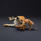 Foto de producto de figura de animal Animal Den Miniatures 2: Figura de animal salvaje: tigre de Bengala con cría (22_08_11)