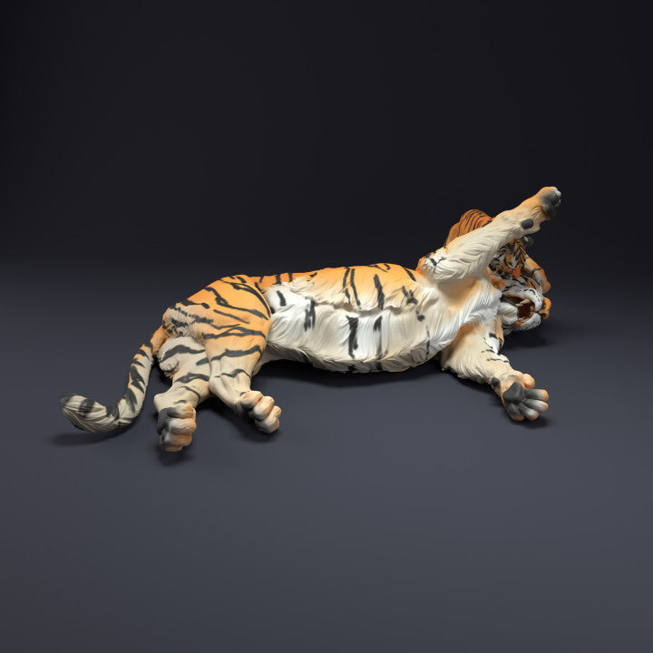 Foto de producto de figura animal Animal Den Miniatures 4: Figura de animal salvaje: tigre de Bengala con cría (22_08_11)
