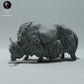 Foto de producto de figura de animal Animal Den Miniatures 4: Figura de animal salvaje: yak salvaje del Himalaya - pastando (23_01_10)