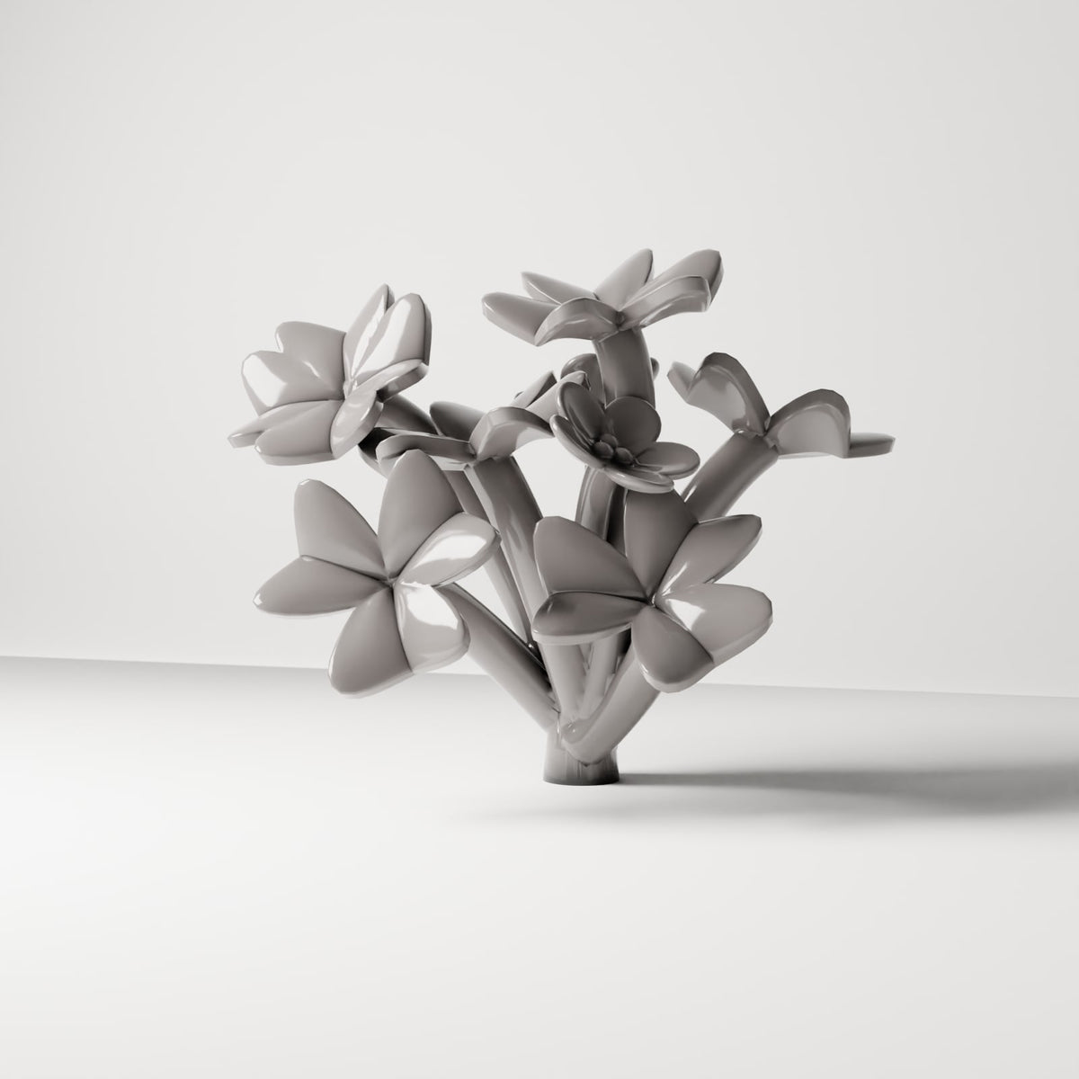 Diorama Modellbau Produktfoto 1: Pflanzen und Gewächse: Oxalis Clover 4 (Ref. 72D)
