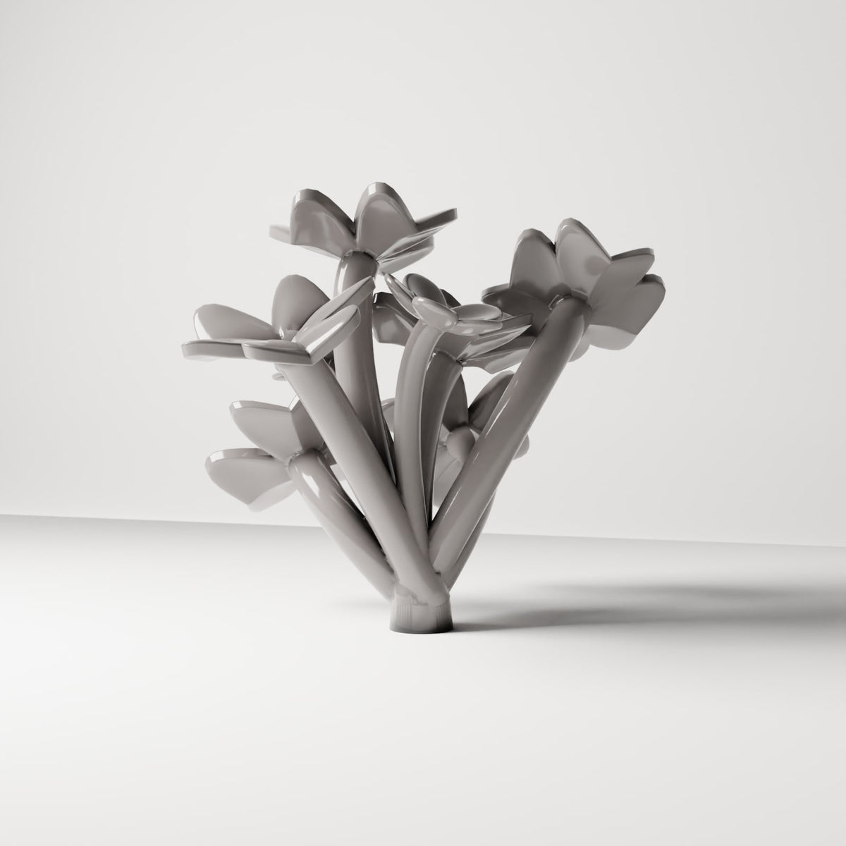 Diorama Modellbau Produktfoto 3: Diorama Pflanzen: Oxalis-Klee mit Blüte (Ref. 72D)