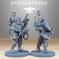 Foto del producto Tabletop 28mm The Printing Goes Ever On (TPGEO) 0: GrimGuard Hunters