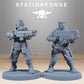 Foto del producto Tabletop 28mm The Printing Goes Ever On (TPGEO) 0: GrimGuard Hunters