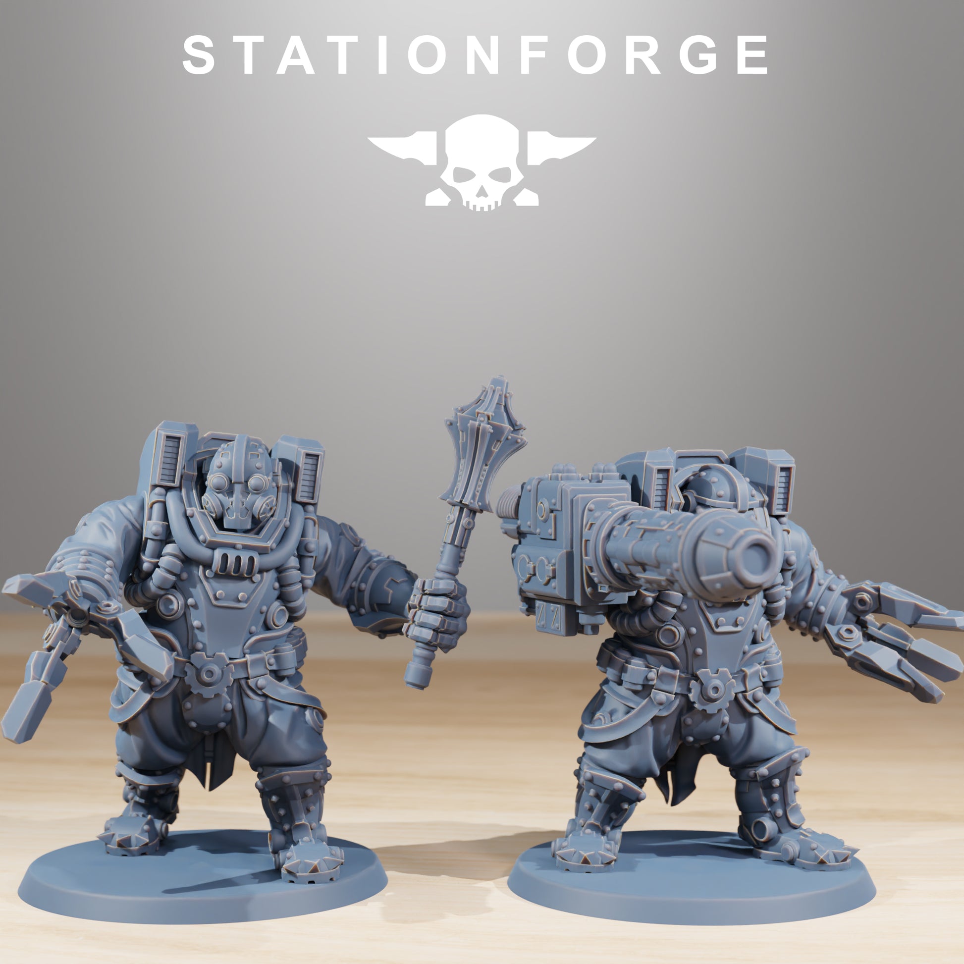Foto del producto Tabletop 28mm The Printing Goes Ever On (TPGEO) 0: Soporte Pesado de Primeros Intervenciones