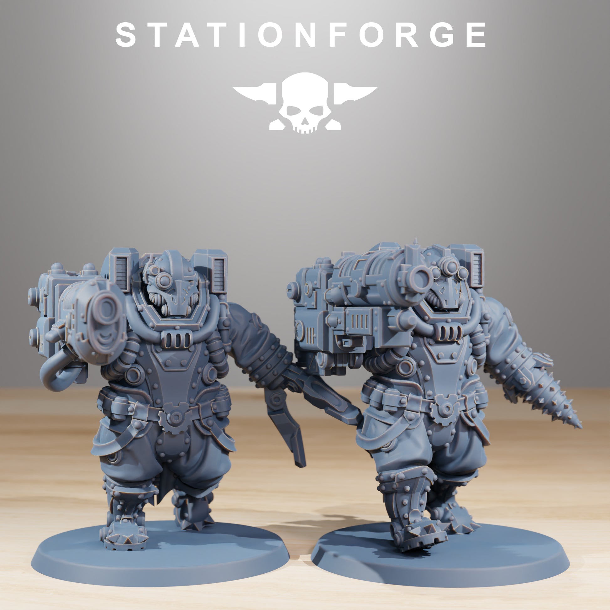Foto del producto Tabletop 28mm The Printing Goes Ever On (TPGEO) 0: Soporte Pesado de Primeros Intervenciones