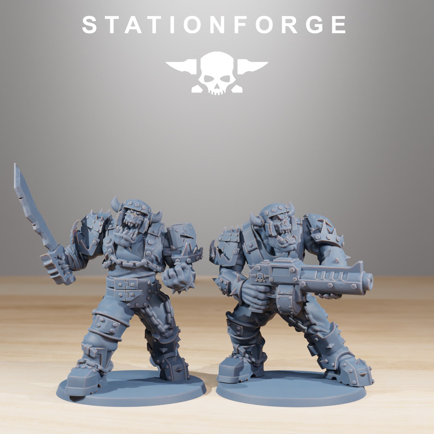 Foto del producto Tabletop 28mm The Printing Goes Ever On (TPGEO) 0: Berserkers Orkaz