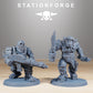 Foto del producto Tabletop 28mm The Printing Goes Ever On (TPGEO) 0: Berserkers Orkaz