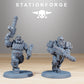 Foto del producto Tabletop 28mm The Printing Goes Ever On (TPGEO) 0: Berserkers Orkaz