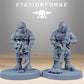 Foto del producto Tabletop 28mm The Printing Goes Ever On (TPGEO) 0: Ciborgs Recolectores