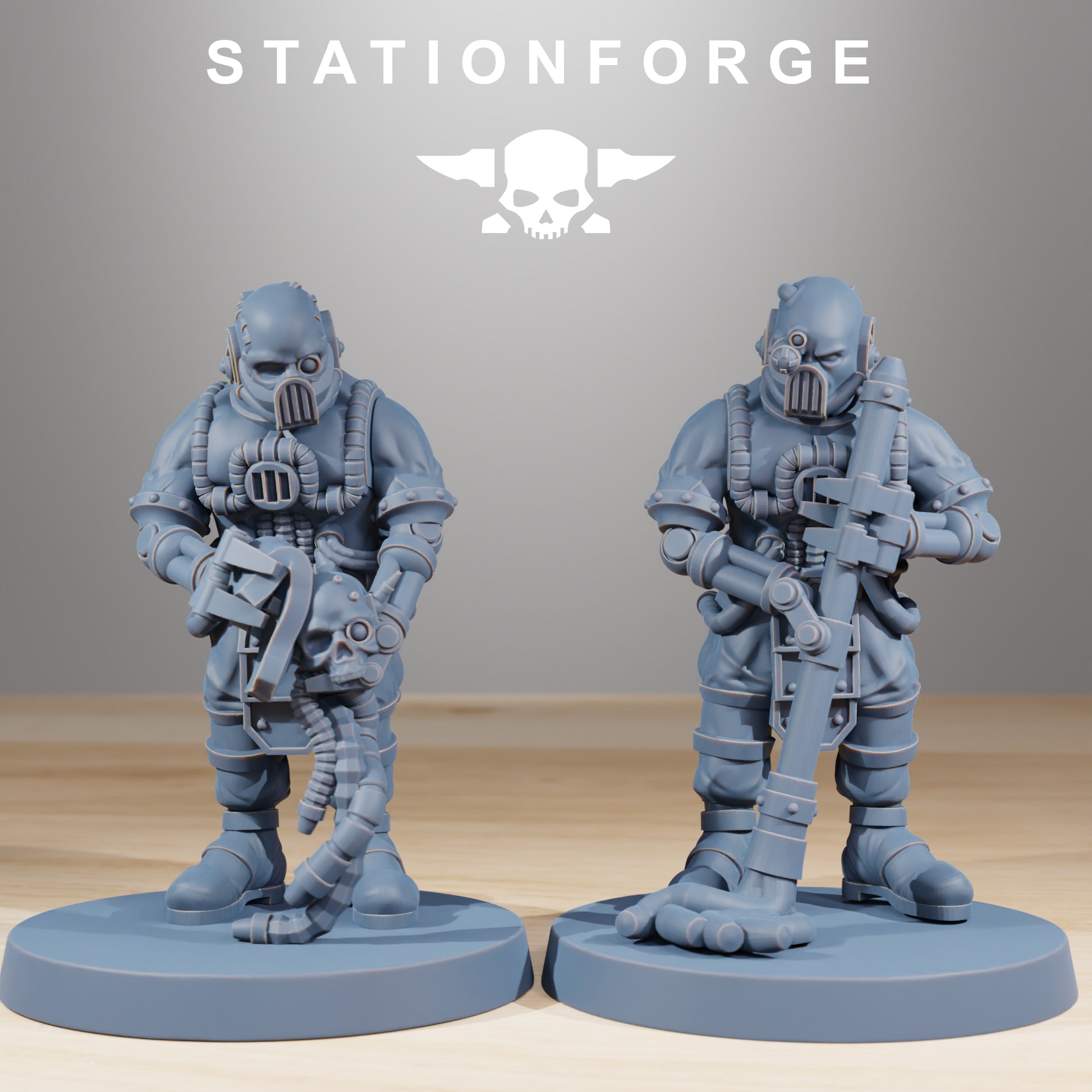 Foto del producto Tabletop 28mm The Printing Goes Ever On (TPGEO) 0: Ciborgs Recolectores